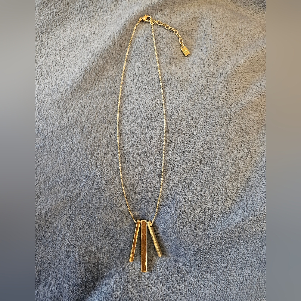 Ralph Lauren Gold Tone Necklace, Adjustable 18-20"